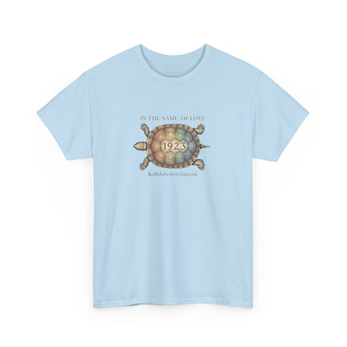 In the Name of Love 1923 Pride T-Shirt | Kallokibotion Bajazidi LGBTQ History Tee