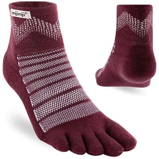 Injinji OUTDOOR Midweight Mini-Crew Wool Socks