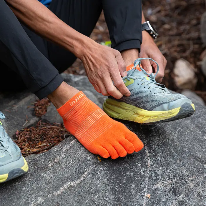 Injinji RUN Lightweight No-Show Running Socks