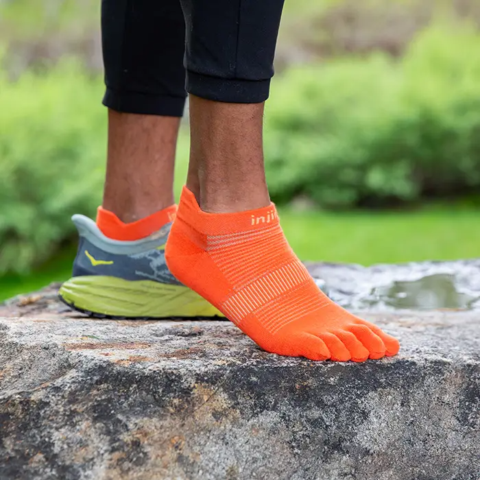 Injinji RUN Lightweight No-Show Running Socks