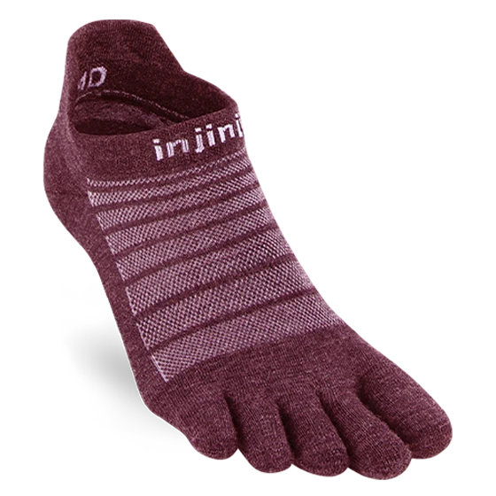 Injinji RUN Lightweight No-Show Wool