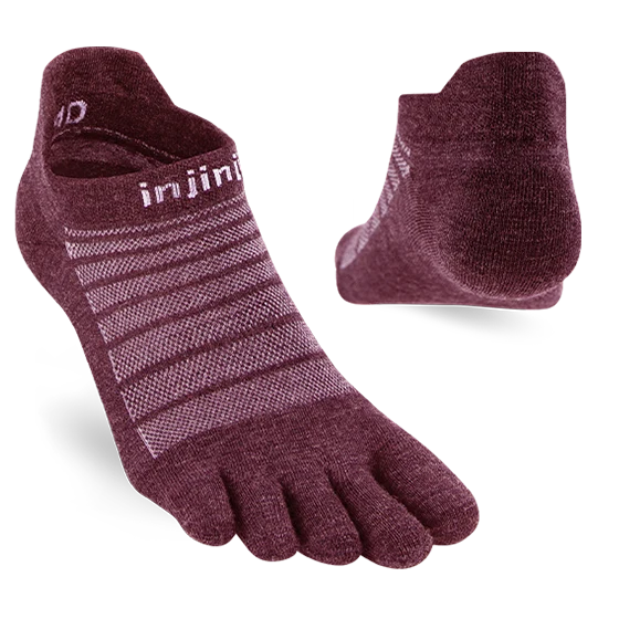 Injinji RUN Lightweight No-Show Wool