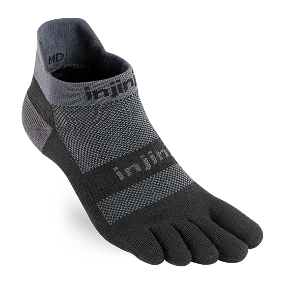 Injinji RUN Midweight No-Show Running Socks