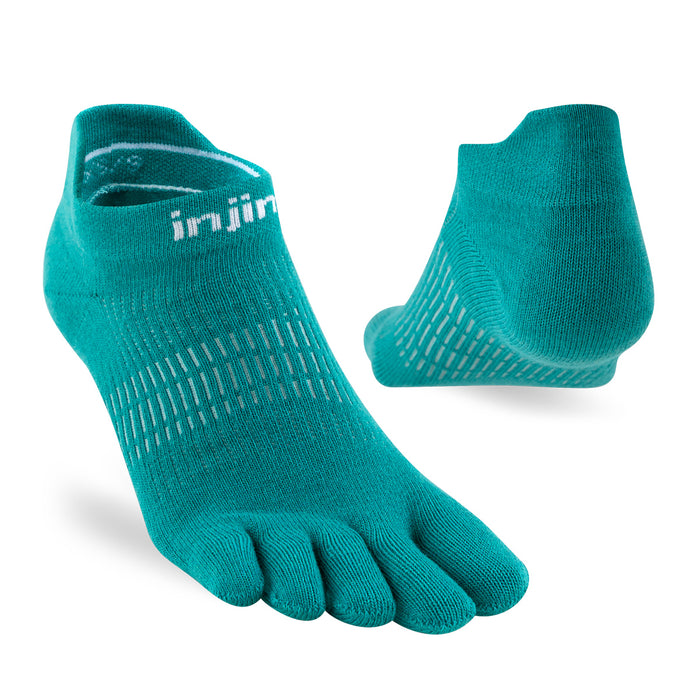 Injinji RUN Womens Lightweight No-Show Running Socks