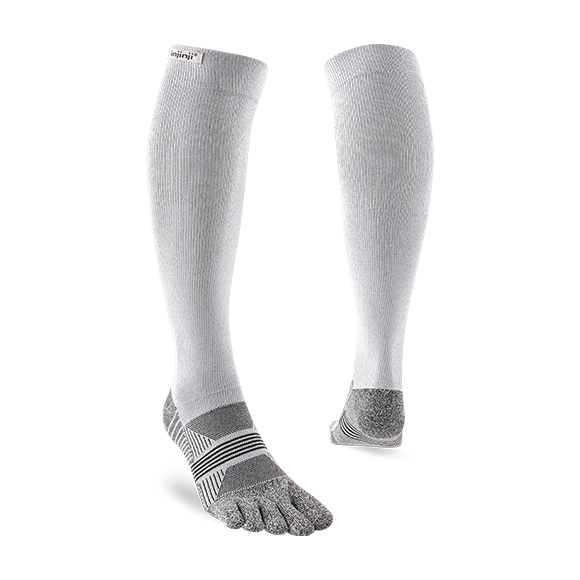 Injinji Women's Over The Calf Compression Toesocks