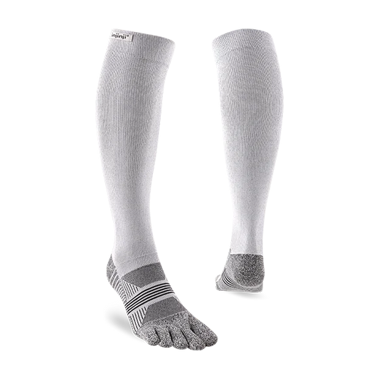 Injinji Women's Over The Calf Compression Toesocks