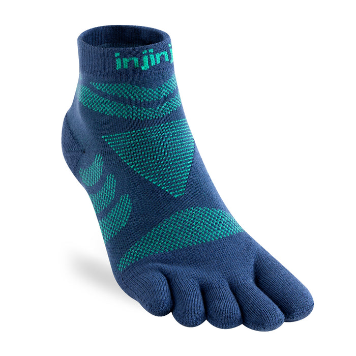 Injinji Womens Ultra Run Mini-Crew Running Socks