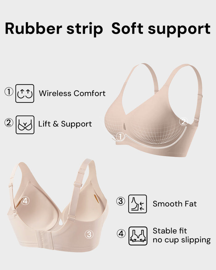 Invisible Jelly-Support Lift Water Drop Bra