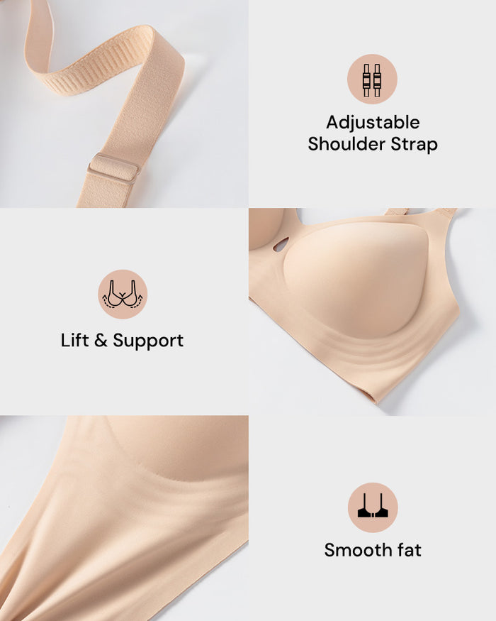 Invisible Jelly-Support Lift Water Drop Bra