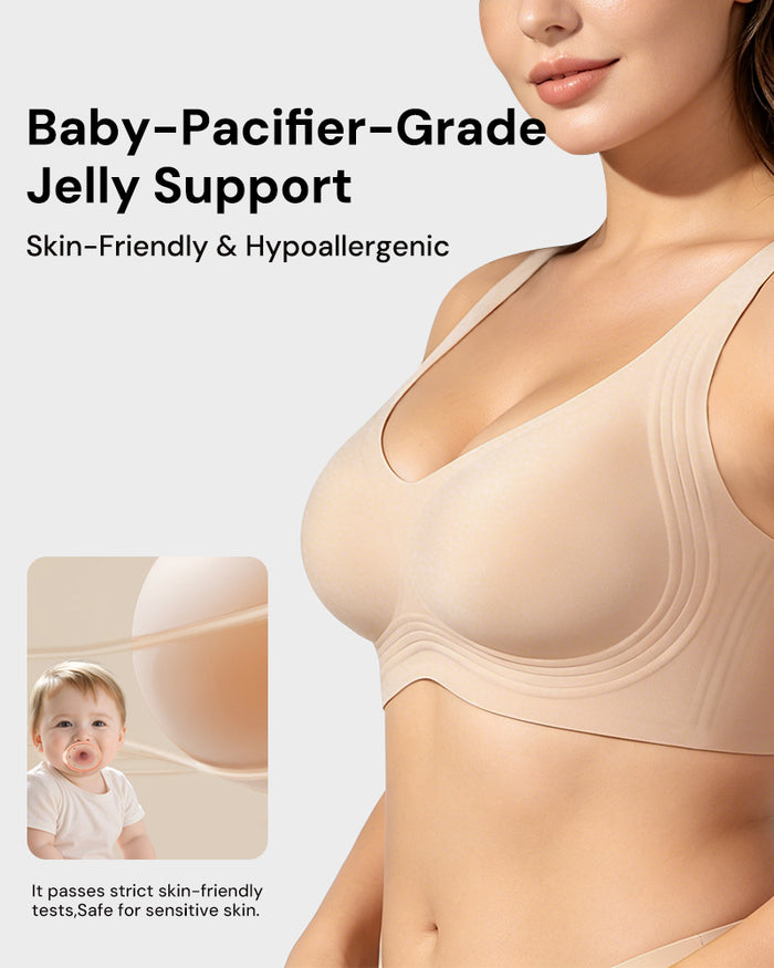 Jelly Support Bra for Comfortable Lift