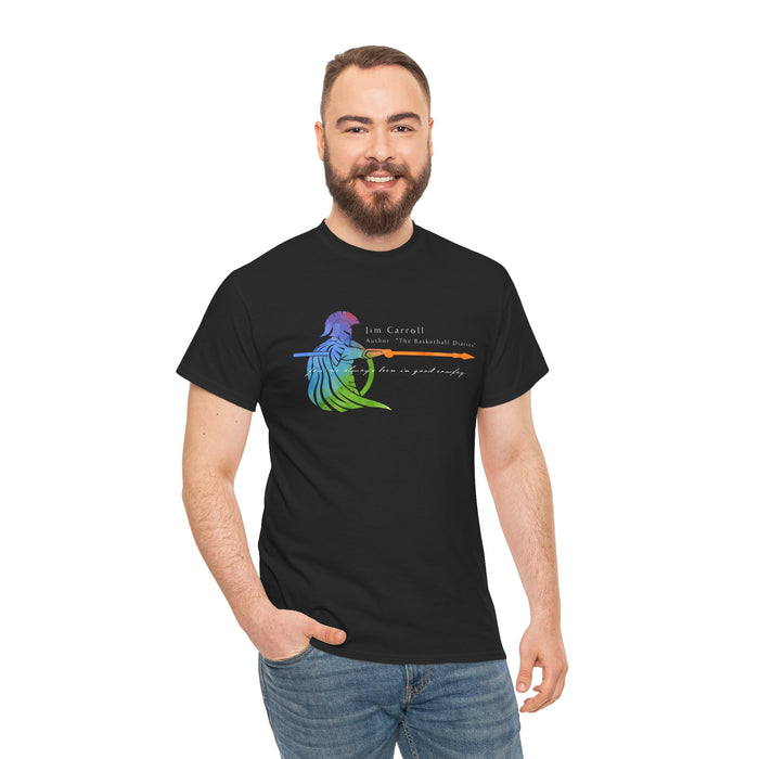 Jim Carroll | The Basketball Diaries  | Pride T-Shirt Gay LGBTQ Queer Author Trinity School