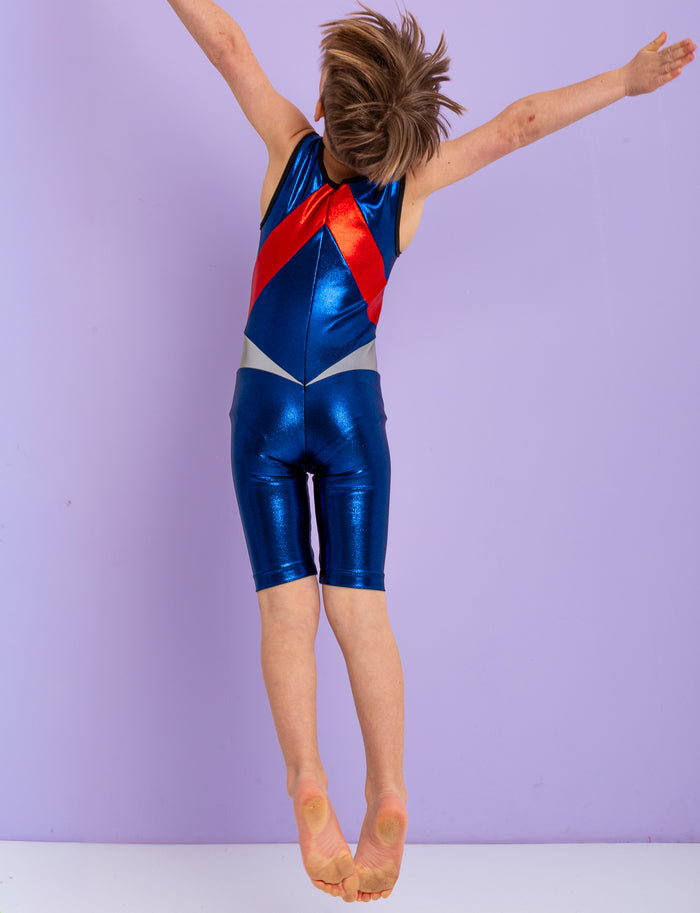 Kids Blue Hero Unitard