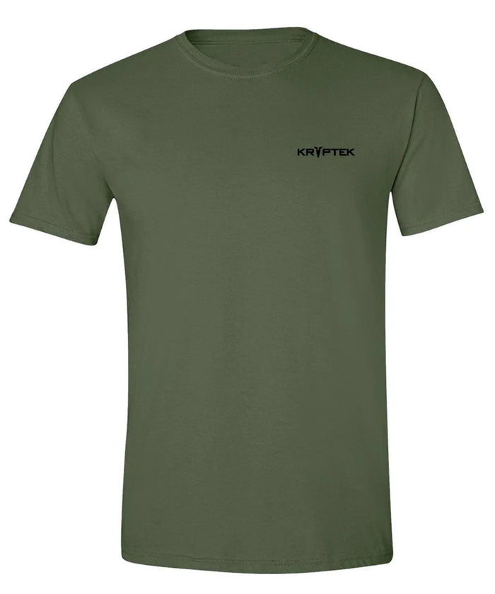 Kryptek Spartan Star Flag - Mens T-Shirt - Hatcountry