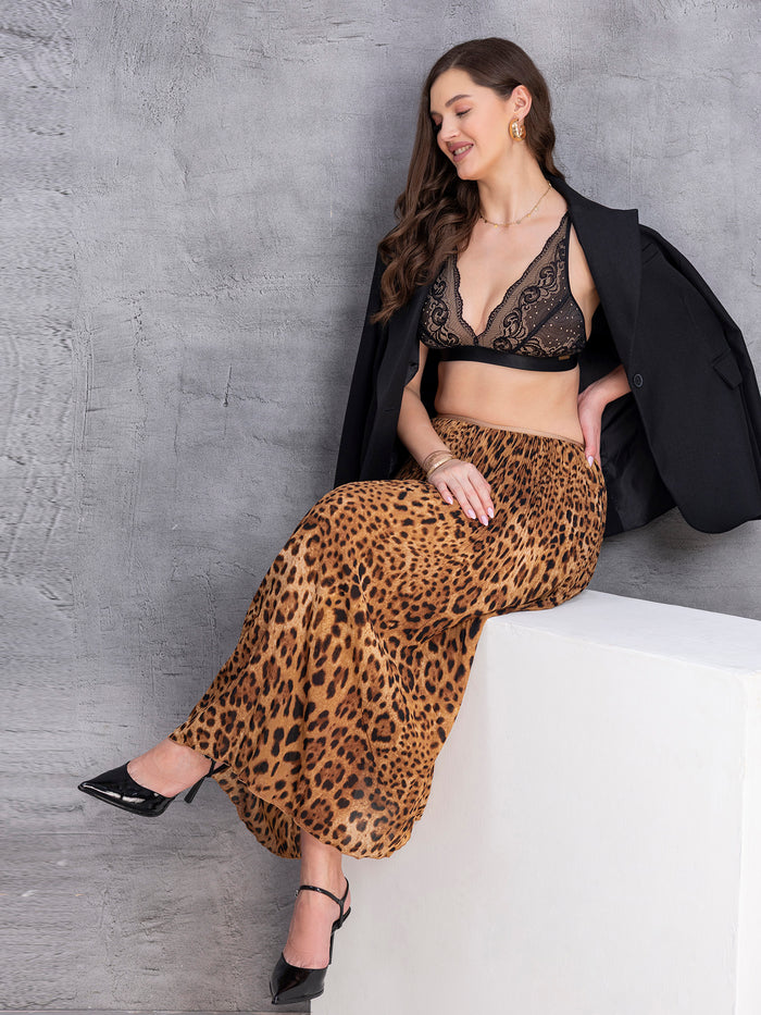 Lace Floral Bralette Non-Padded Non-Wired Bra