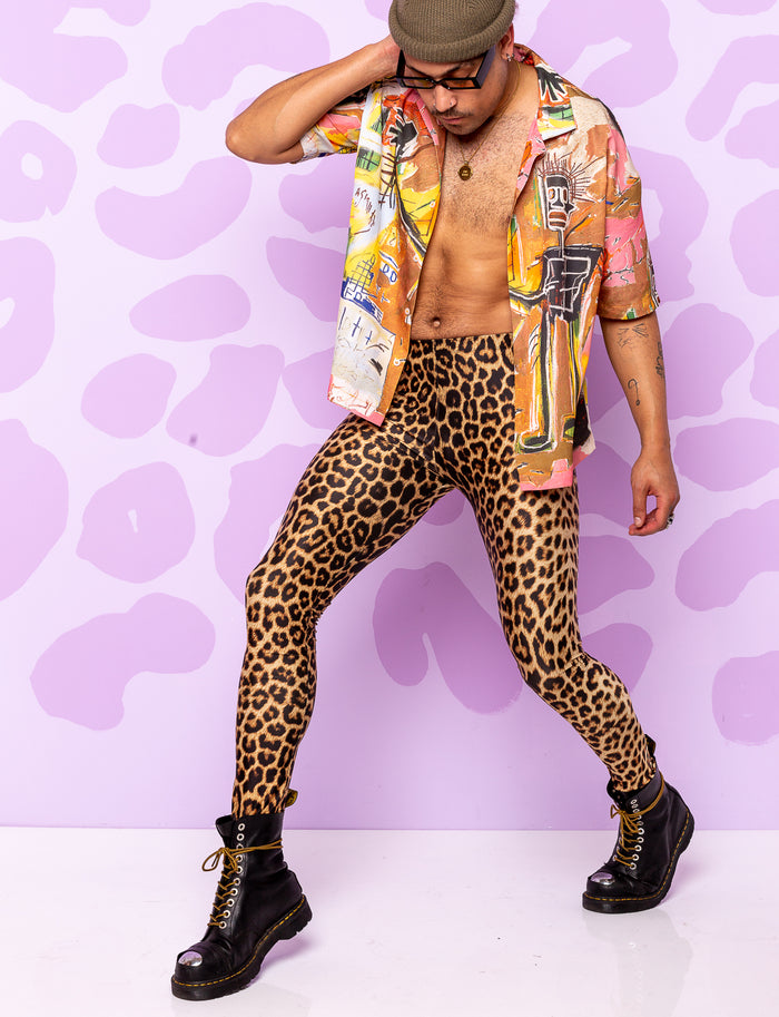 Leopard Print Meggings