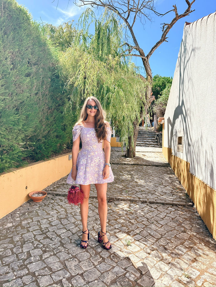 Lilac Mini Dress