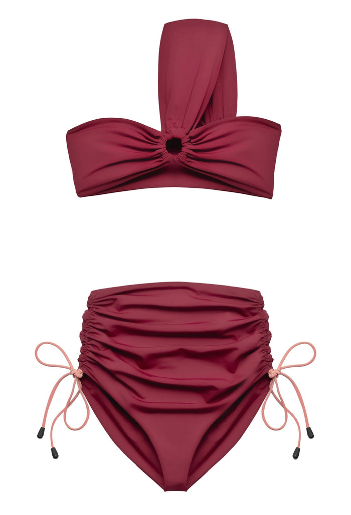 Lola Bandeau Bikini Top - Laluxe Femme