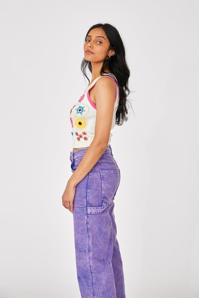 Rachel Antonoff - Loria Knit Shell Sweater -