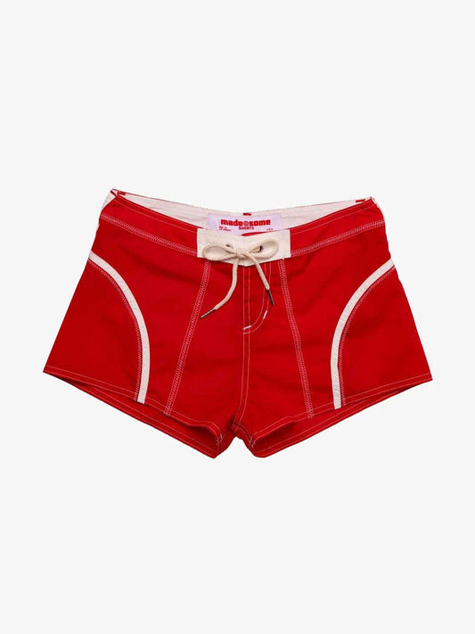 Made Some - Made Some Short Shorts - Red/White -