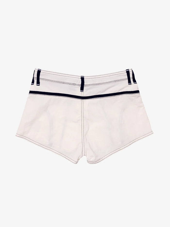 Made Some - Made Some Short Shorts - White/Navy -