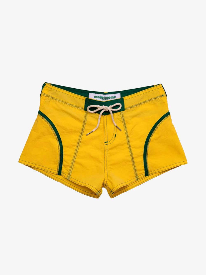 Made Some - Made Some Short Shorts - Yellow/Green -