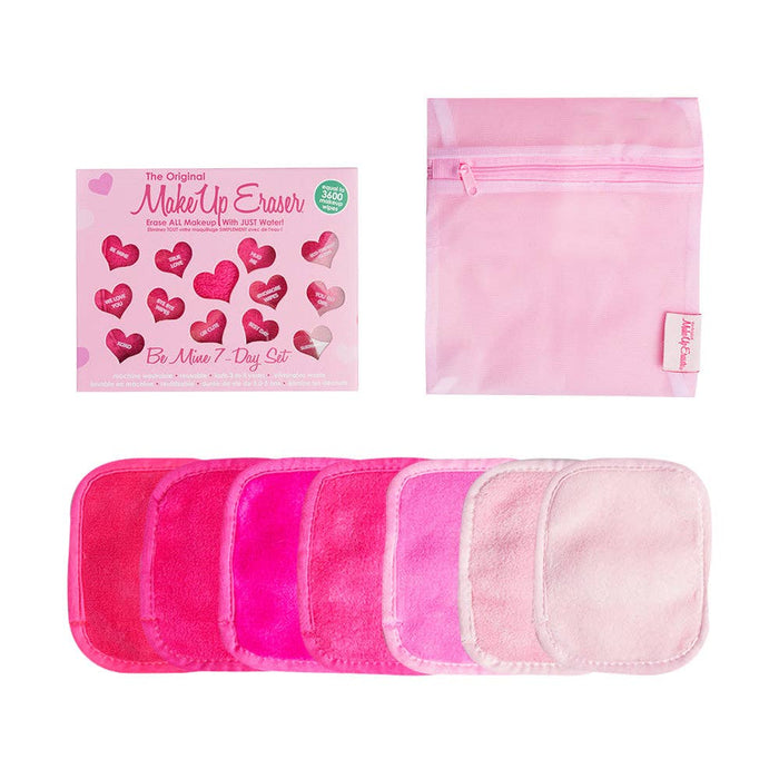 MakeUp Eraser Be Mine 7-Day Set - Laluxe Femme