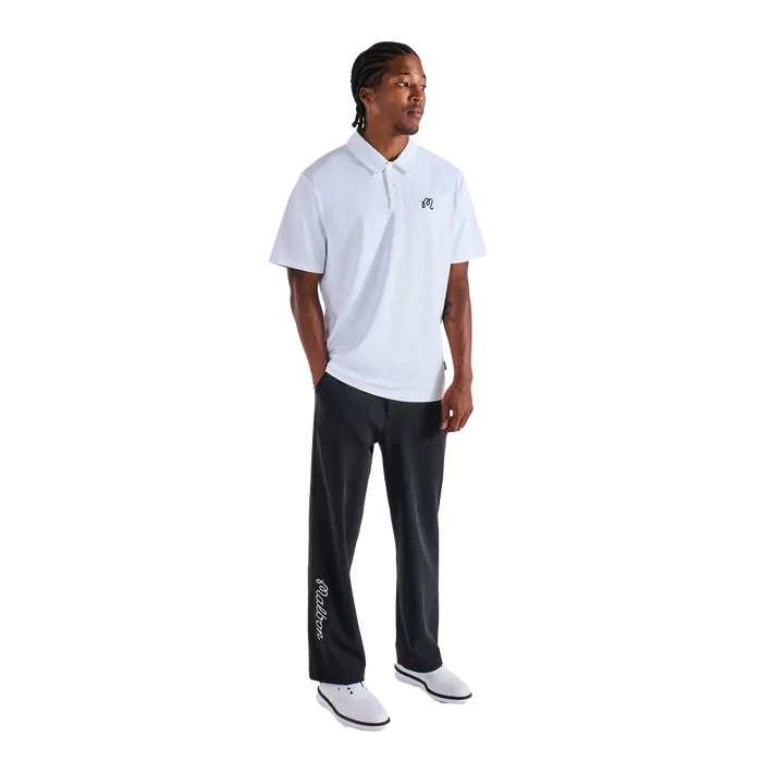 Malbon Fairway Polo White Color