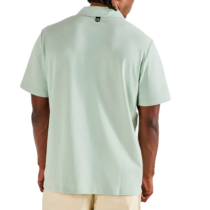 0aMalbon Fairway Polo Green Color