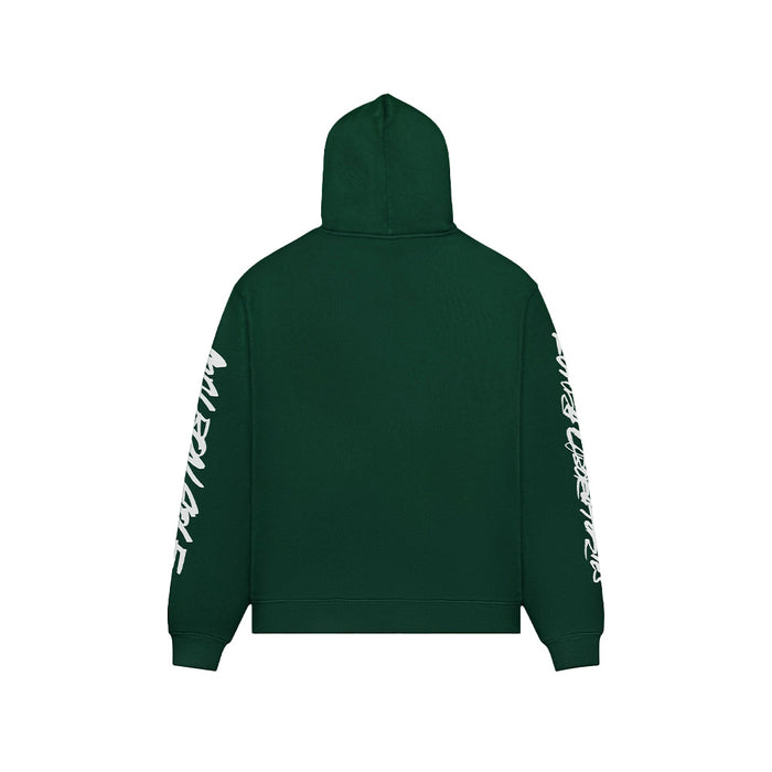 MALBON x FUTURA Tag Hooded Sweatshirt 'Forest'