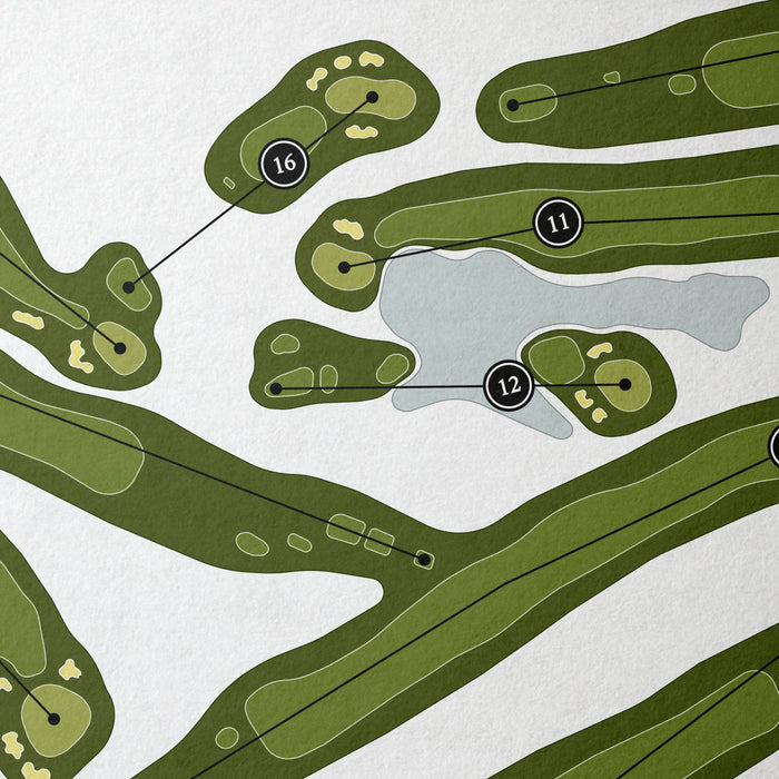 Mankato Golf Club | Golf Course Map | Close Up