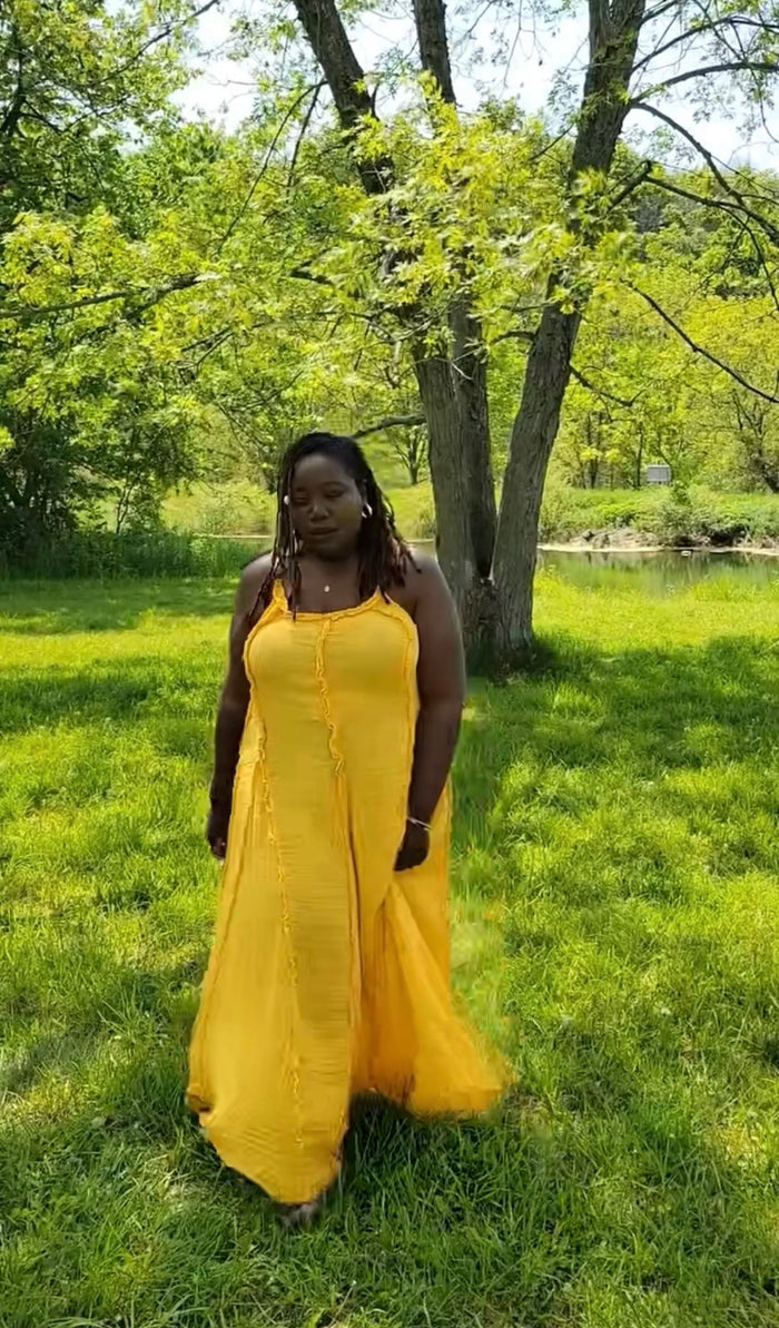 Mckinley Ruffle Maxi Dress