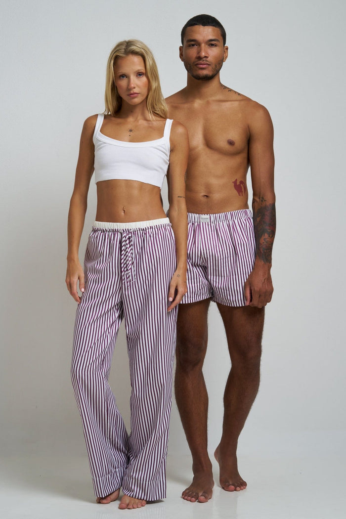 Le Boyfriend Men's Boxer Plum