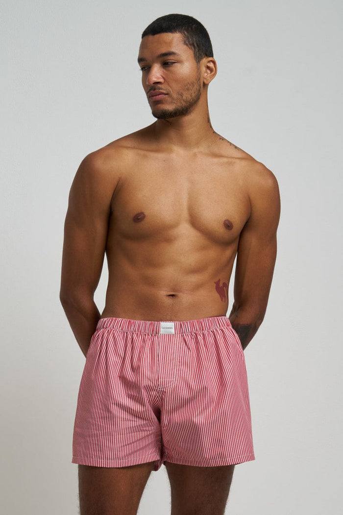 Le Boyfriend Men's Boxer Red