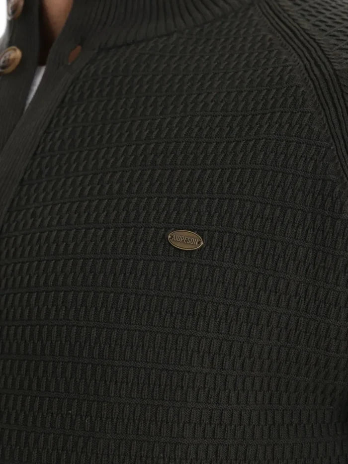 Men's Button Down Long Sleeve Cardigan