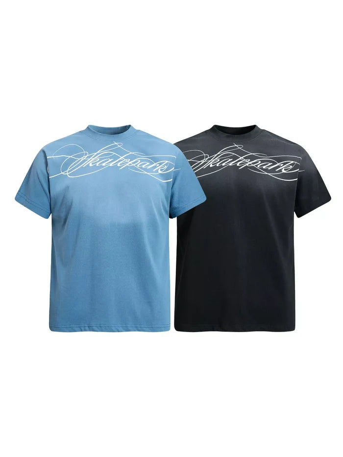 Men's Letter Graphic Crew Neck T-Shirt