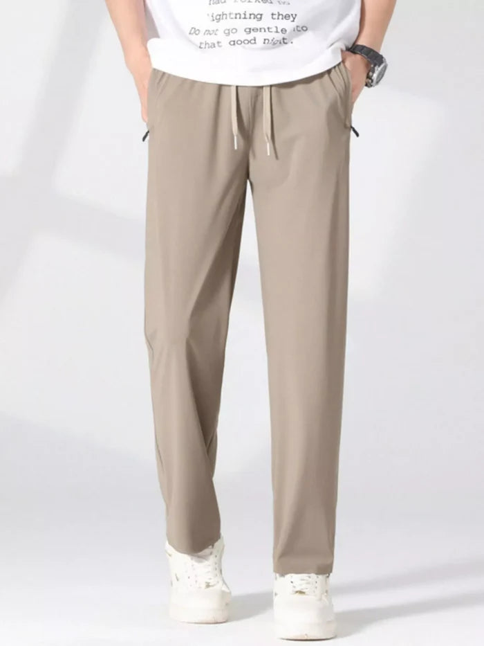 Men's Plus Size Casual Lightweight Quick-Dry Pants