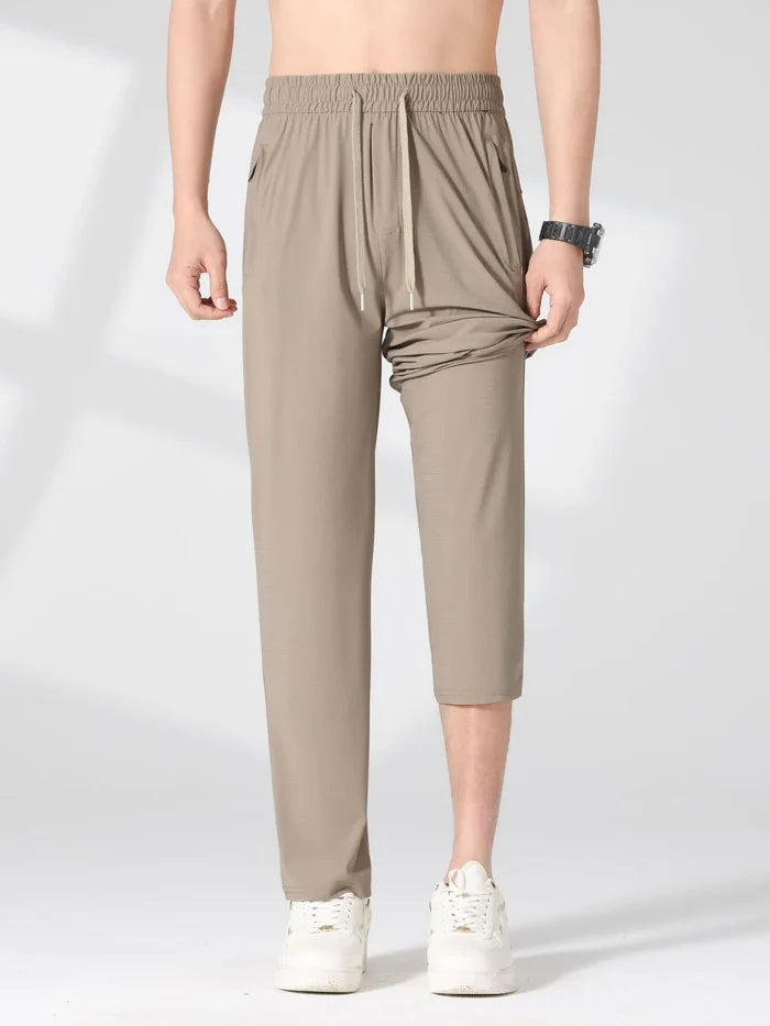 Men's Plus Size Casual Lightweight Quick-Dry Pants