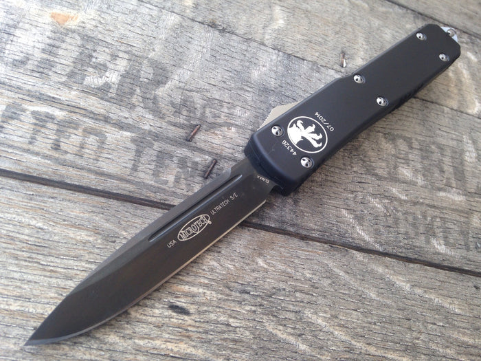 Microtech Ultratech OTF S/E Black Blade 121-1 - GearBarrel.com