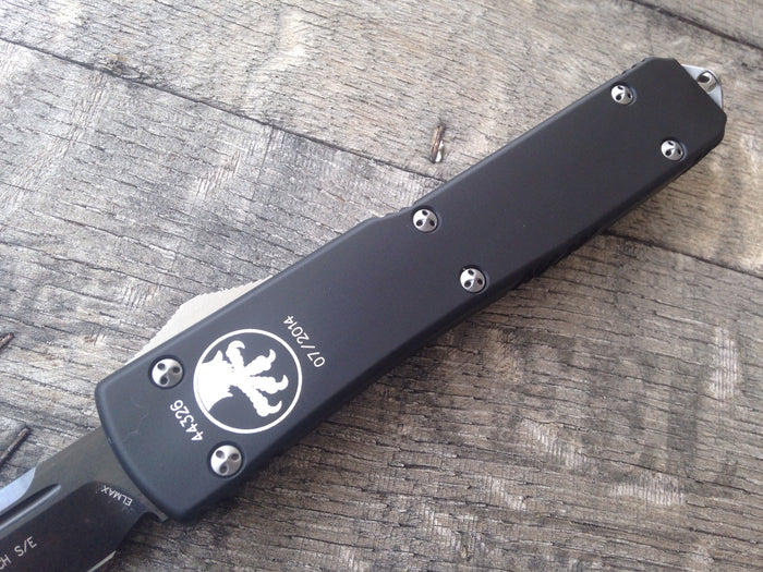Microtech Ultratech OTF S/E Black Blade 121-1 - GearBarrel.com