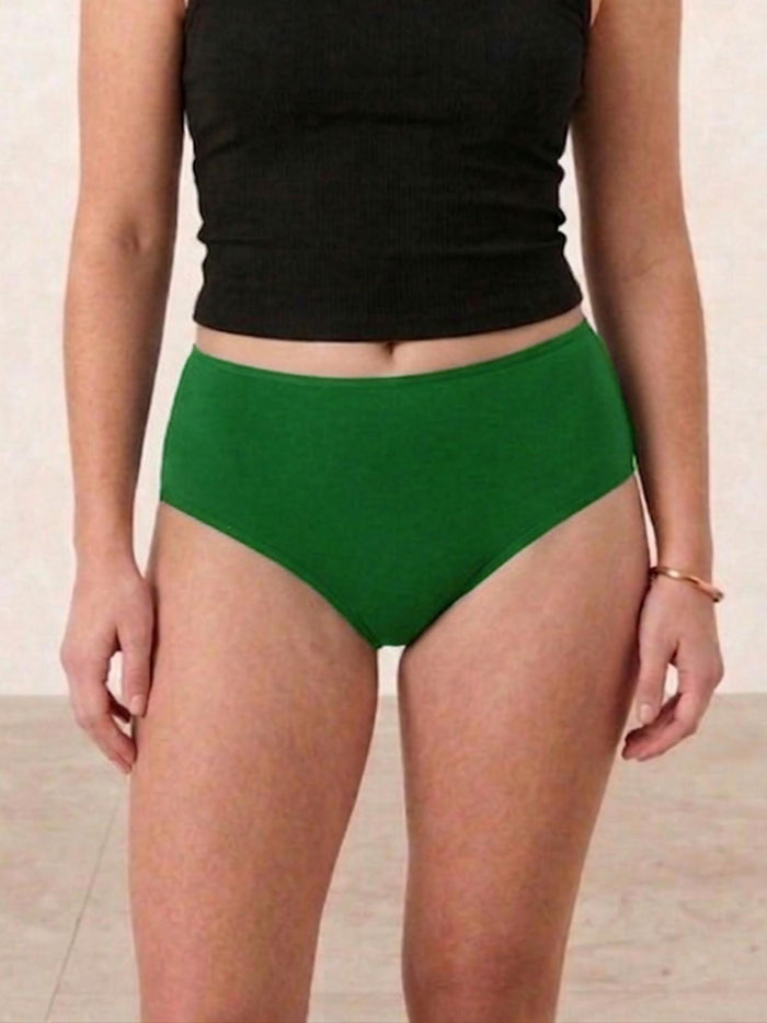 Mid-Hipster Panty with Lace Trim (Pack of 3)