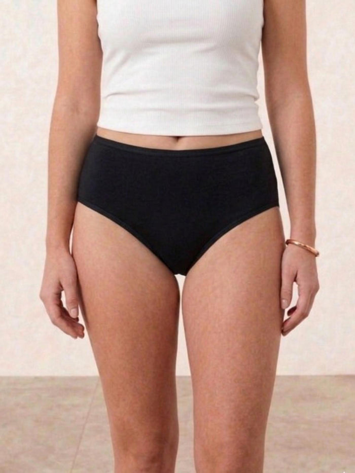 Mid-Hipster Panty with Lace Trim (Pack of 3)