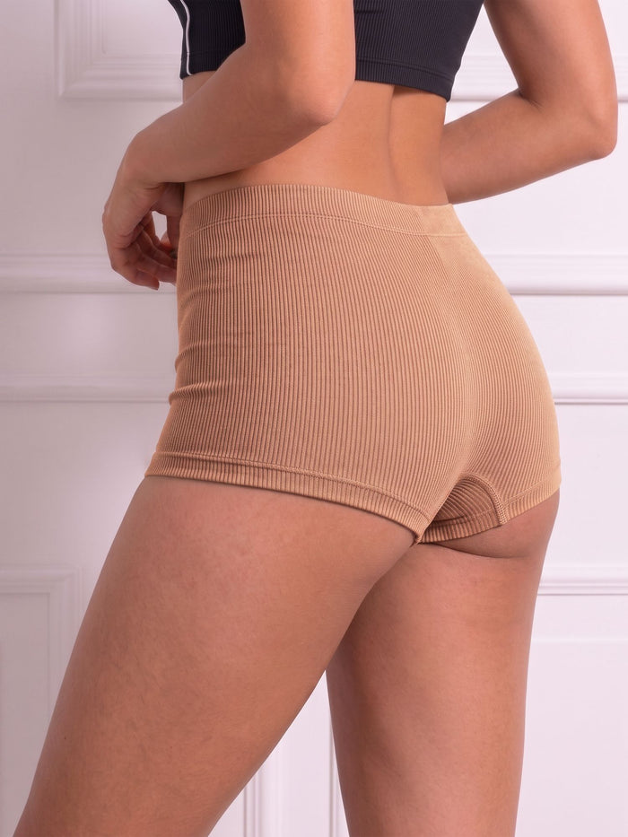 Mid-Waist Boyshorts Panty- Pack of 5