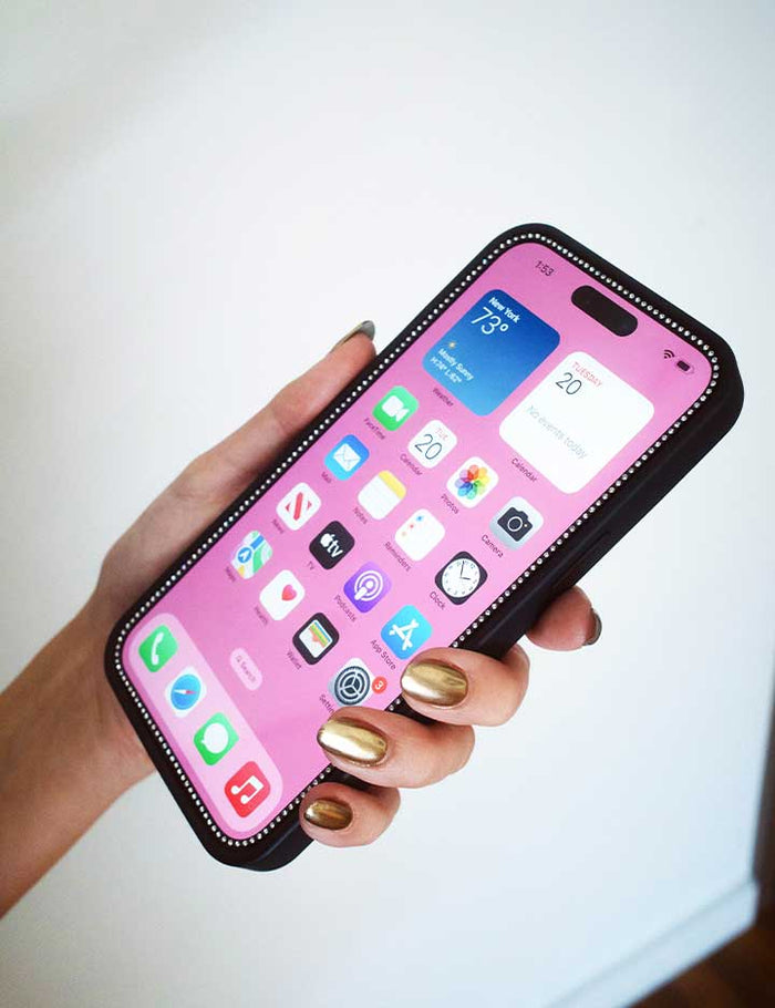 Supporting Image 04 Mini Bling Screen Protector iPhone Case