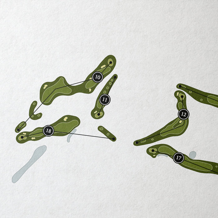 Minnesota National Golf Course | Golf Course Map | Close Up