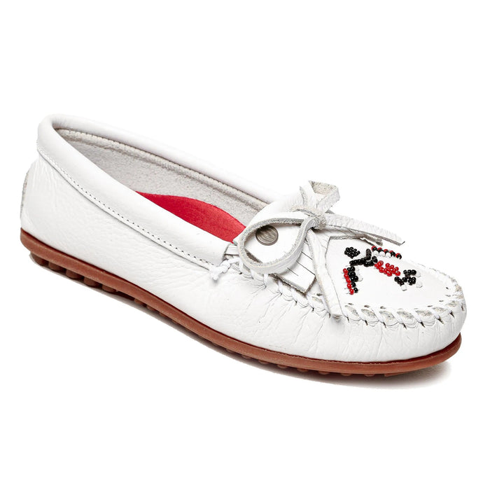 Minnetonka Thunderbird Animikii Hardsole Leather - Womens Moccasin - Hatcountry