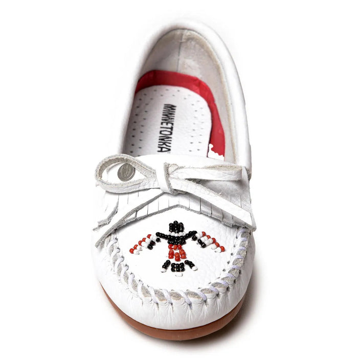 Minnetonka Thunderbird Animikii Hardsole Leather - Womens Moccasin - Hatcountry