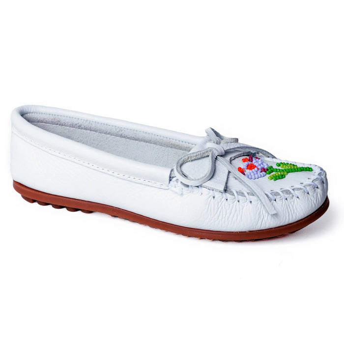 Minnetonka Ziigwan Waabigwan Moc Leather - Womens Moccasin - Hatcountry