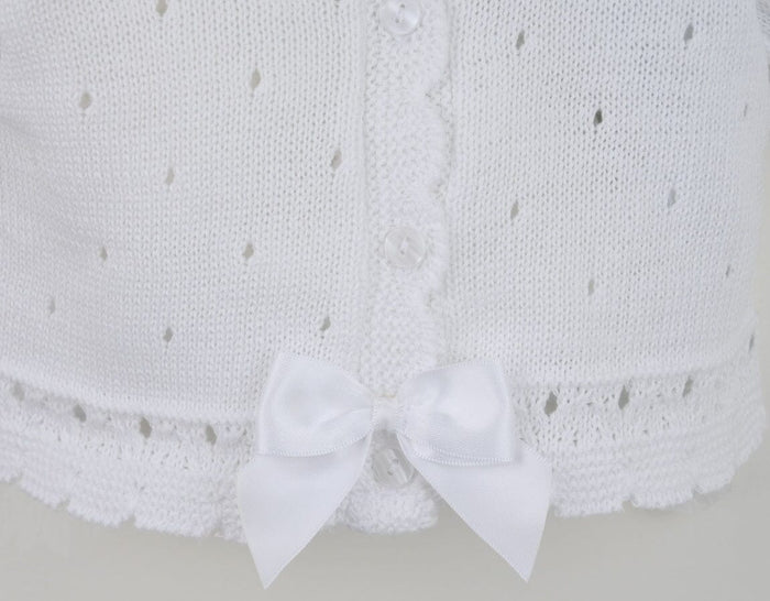 Miranda White Cardigan Cardigan / Jacket Pex