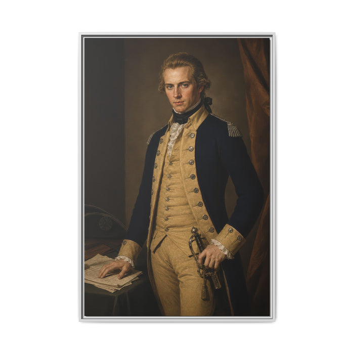 32″ x 48″ (Vertical) / White / 1.25"