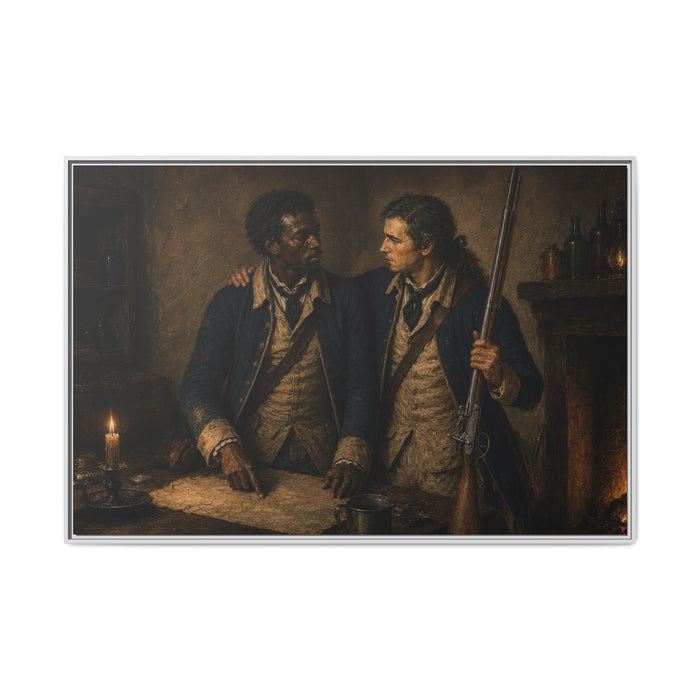 60" x 40" (Horizontal) / White / 1.25"